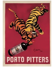 Poster Vintage 1928 Porto