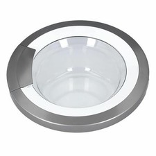 OBLO PORTA LAVATRICE BEKO SMEG COMPLETO ORIGINALE 2427300300 FRONTALE
