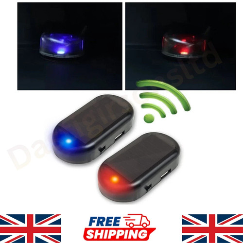 Allarme finto manichino led - allarme,