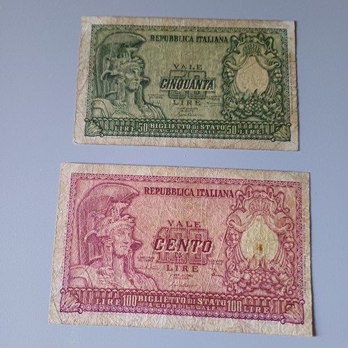 Banconote collezione - da,