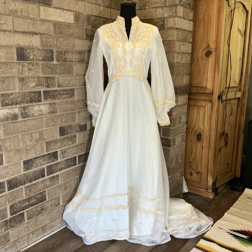 Abito sposa vintage anni 70 - da,