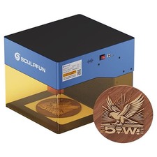 SCULPFUN iCube BT 5W Macchina per incisione laser 10000 mm/min messa a fuoco