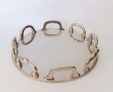 ♥ RARO VASSOIO LORD DESIGN ALESSANDRA BALDERESCHI PER SKITSCH METALLO ARGENTO