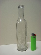 VECCHIO BIBERON IN VETRO ANTICA MANIFATTURA GRADUATO PAPPA BEBE' BAMBINI BOTTLE