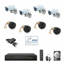 KIT Videosorveglianza AHD IP