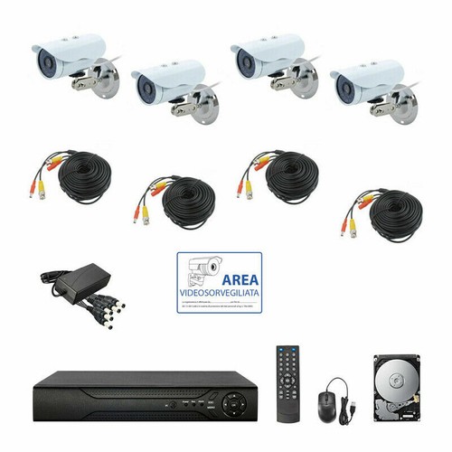 Kit videosorveglianza ahd - ahd, ip