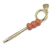 Pipa da fumo tabacco sigarette portasigari pipa in ottone da collezione