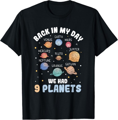 Shirt unisex plutone - t-shirt,