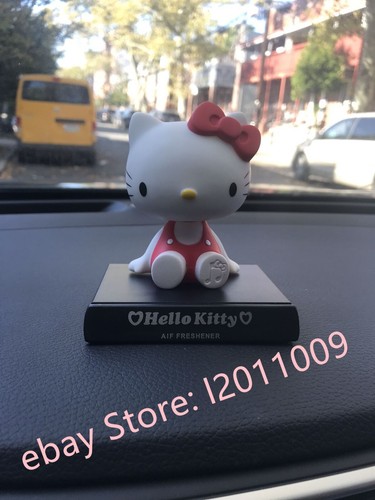 Red hello kitty bobblehead - kitty,