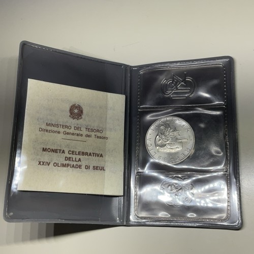 Italia 500 lire argento - italia, 1988