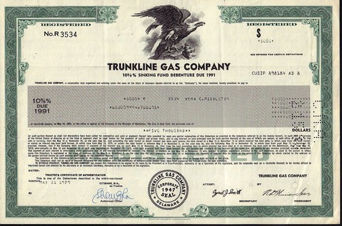 Trunkline gas company houston - gas,
