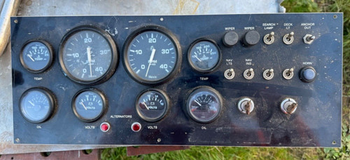 Twin marine diesel engine