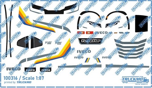 Truckmo decalcomanie iveco - decalcomanie,