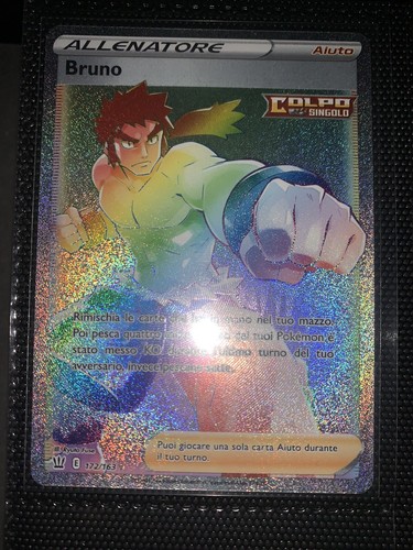 Pokémon carta bruno stili - bruno,