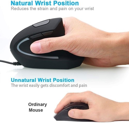 Mouse usb ergonomico per - per, il
