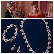 Carino Donna Opera Set Gioielli, con Rossa 5A Zircone Cubico, Julia