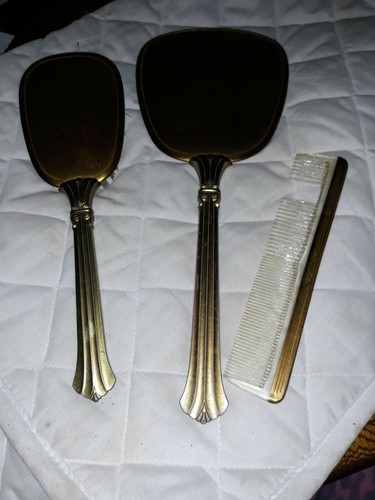 Vintage dresser vanity brush - vintage,