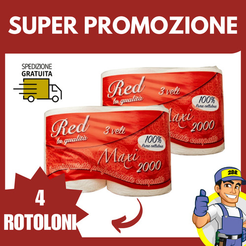 Rotoloni rotoli carta 3200 - rotoloni,