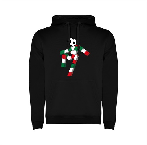 Felpa con cappuccio italia - con,