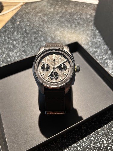 Bulova lunar pilot meteorite - bulova,