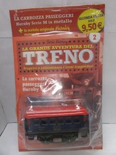 LA GRANDE AVVENTURA DEL TRENO n°2 -carrozza passeggeri Hornby M - hachette - 