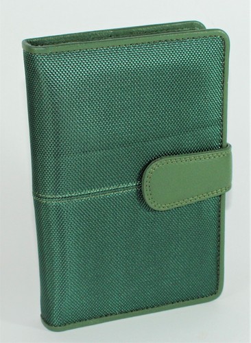 Agenda organizer pelle - verde, 6