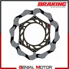 BY4136E Disco Freno Anteriore SX Braking EPTA OFF per SUZUKI RMZ E VALENTI 2016