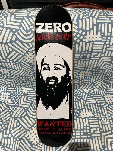 Zéro skate deck ossama - skate,