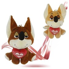 PELUCHE VOLPE 55 CM CUORE TI
