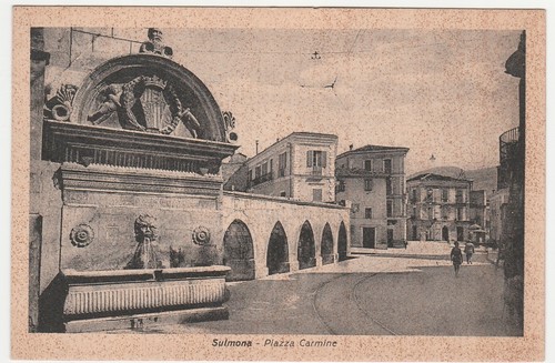 Sulmona aquila piazza - -,