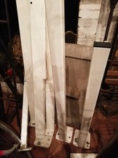 montascale usato lineare , ditta Extrema, con pedana per carrozzina, smontato