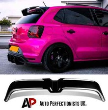 Ala spoiler tetto nero lucido posteriore VW Polo MK5 6R 6C GTI R stile Oettinger!