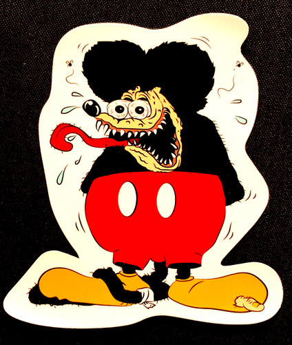 Adesivo rat fink - adesivo,