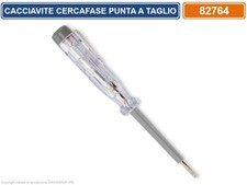CACCIAVITE CERCAFASE CON PUNTA A TAGLIO SL33 x 140MM - VERIFICA TENSIONE