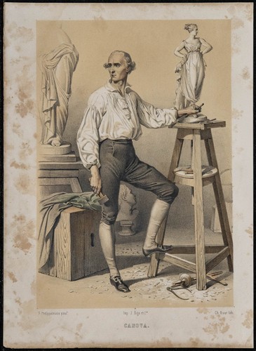 1846 ritratto antonio canova - ritratto,