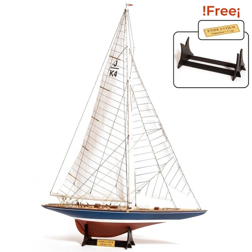 Modellino yacht endeavour - yacht,