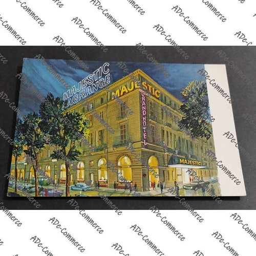 Cartolina hotel majestic - cartolina,