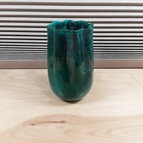 Vaso ceramica verde vintage