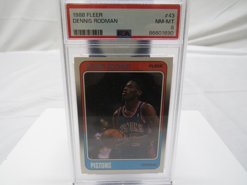 Fleer basketball dennis - fleer, #43