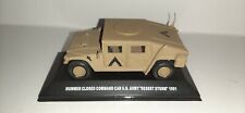 HUMMER CLOSED COMMAND CAR U.S. ARMY "DESERT STORM" 1991 SCALA 1:43 NO BOX