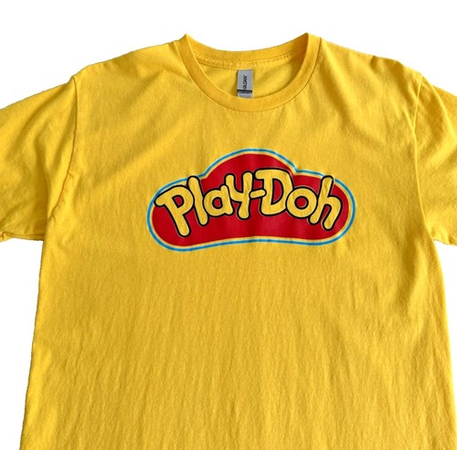 Shirt logo play doh adulto - t-shirt,