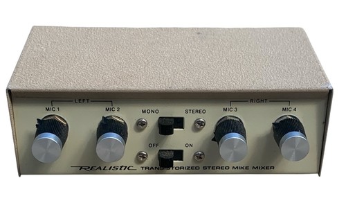 Mixer microfono stereo
