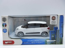 minicar fiat 500l bianca 1/43