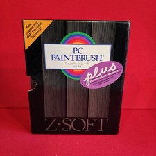 PC PAINTBRUSH VINTAGE RETROCOMPUTER SOFTWARE RETRO PC IBM FLOPPY 5,25  XT AT WIN