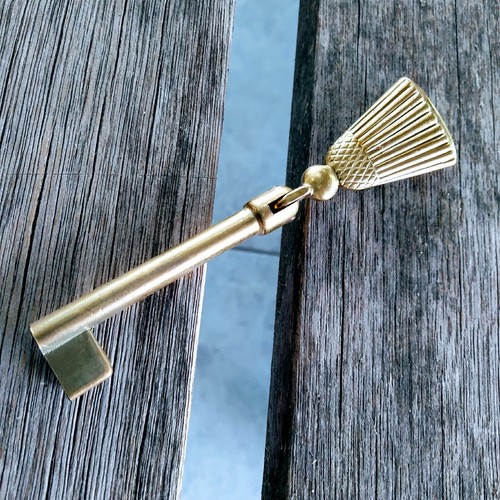 Chiave ottone con snodo - ottone,