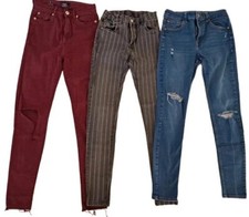 BERSHKA Pantaloni jeans blu