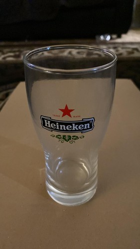 Heineken 16oz glass cup - glass,