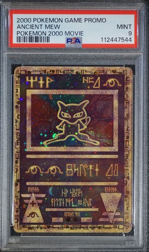 Pokemon antico mew 2000 psa - antico, 9
