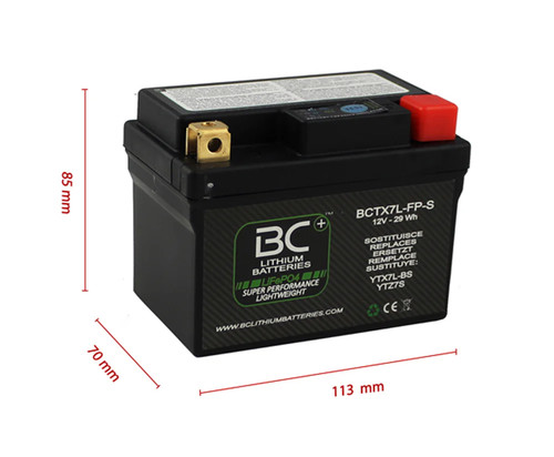 Batteria battery litio - bc,