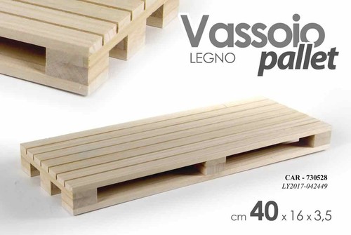Vassoio pallet legno aperitivo